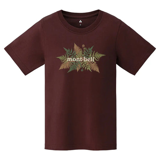 mont-bell: Pear Skin Cotton T Women's Ferns