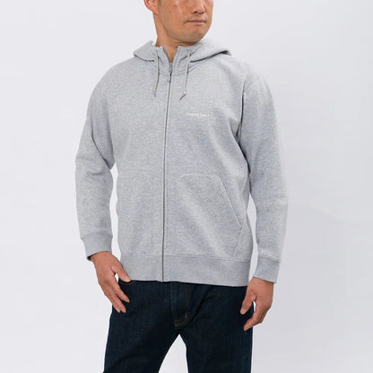 mont-bell: Cotton Full-Zip Hooded Sweatshirt Men's