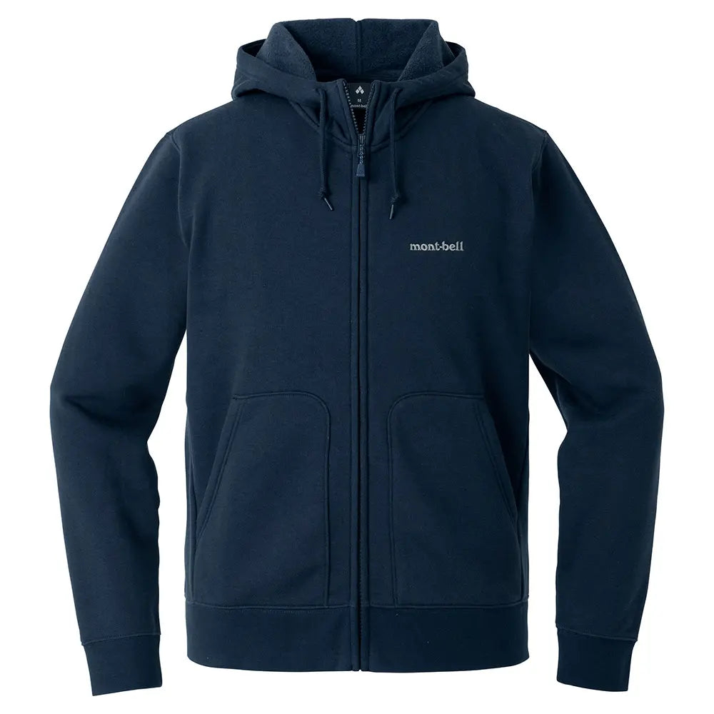 mont-bell: Cotton Full-Zip Hooded Sweatshirt Men's