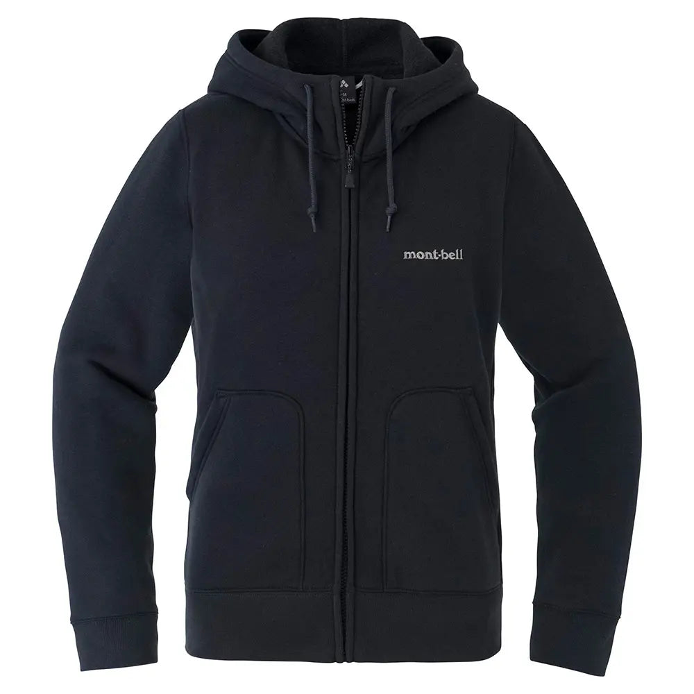 mont-bell: Cotton Full-Zip Hooded Sweatshirt Women's