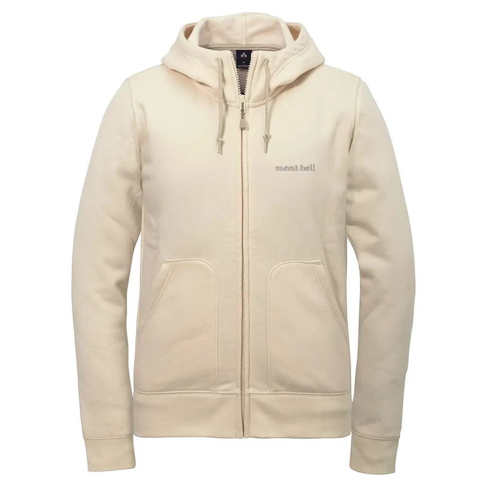 mont-bell: Cotton Full-Zip Hooded Sweatshirt Women's