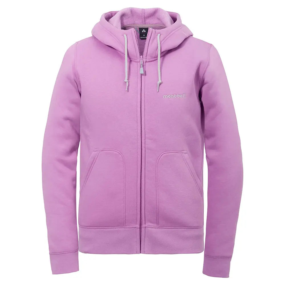mont-bell: Cotton Full-Zip Hooded Sweatshirt Women's