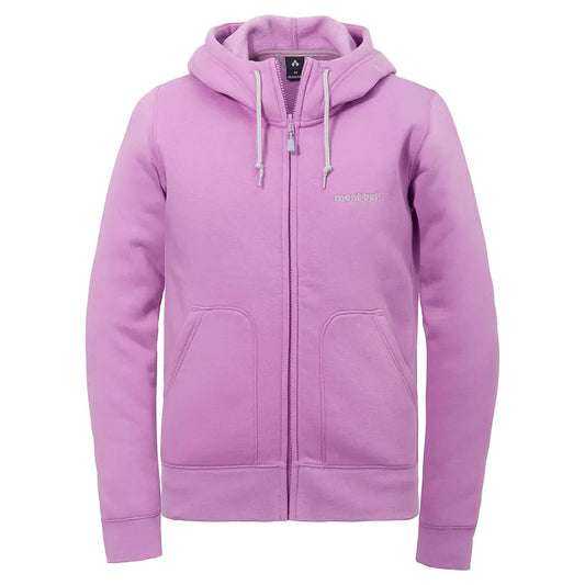 mont-bell: Cotton Full-Zip Hooded Sweatshirt Women's