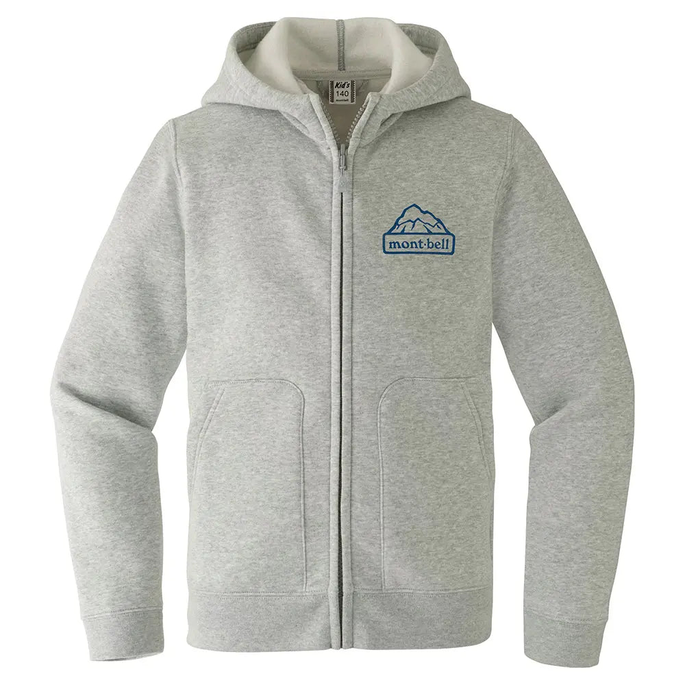 mont-bell: Cotton Full-Zip Hooded Sweatshirt Kid's 140 - 160
