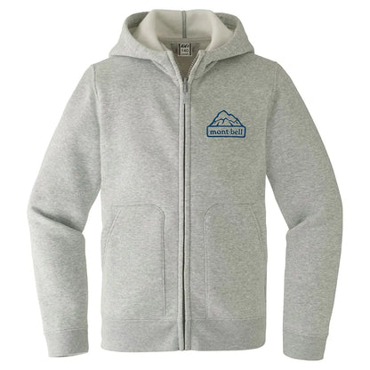 mont-bell: Cotton Full-Zip Hooded Sweatshirt Kid's 140 - 160