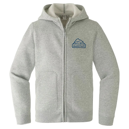mont-bell: Cotton Full-Zip Hooded Sweatshirt Kid's 140 - 160