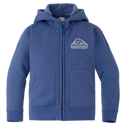 mont-bell: Cotton Full-Zip Hooded Sweatshirt Kid's 100 - 130