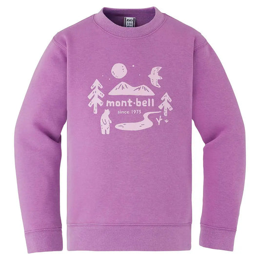 mont-bell: Cotton Sweatshirt Kid's #4 100 - 130