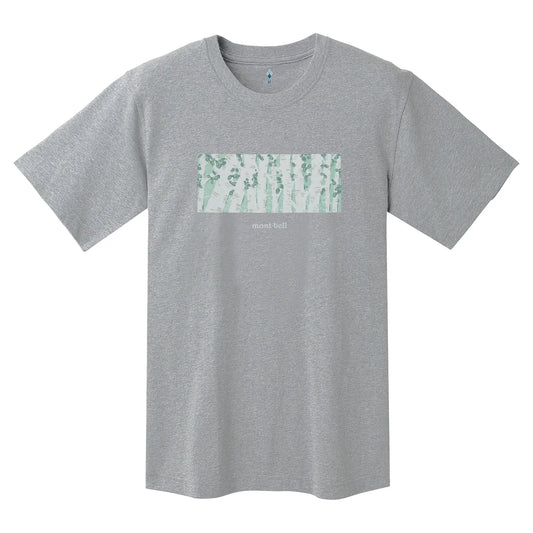 mont-bell: Pear Skin Cotton T Japanese White Birch