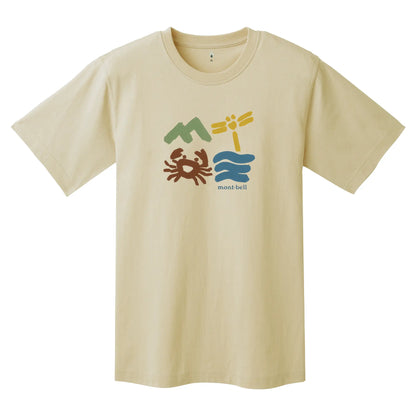 mont-bell: Pear Skin Cotton T Playing in Nature