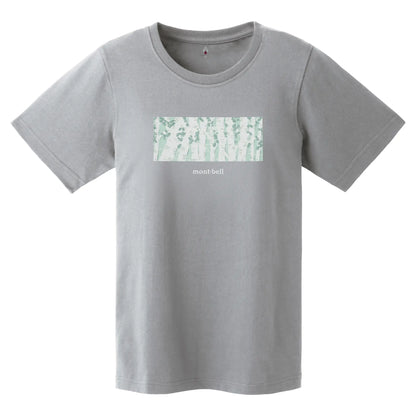 mont-bell: Pear Skin Cotton T Women's Japanese White Birch