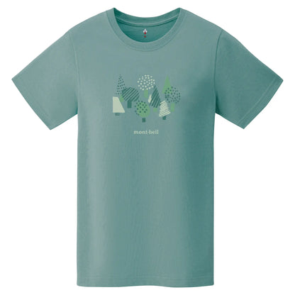 mont-bell: Pear Skin Cotton T Women's In The Forest