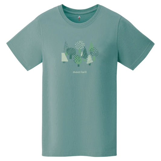 mont-bell: Pear Skin Cotton T Women's In The Forest