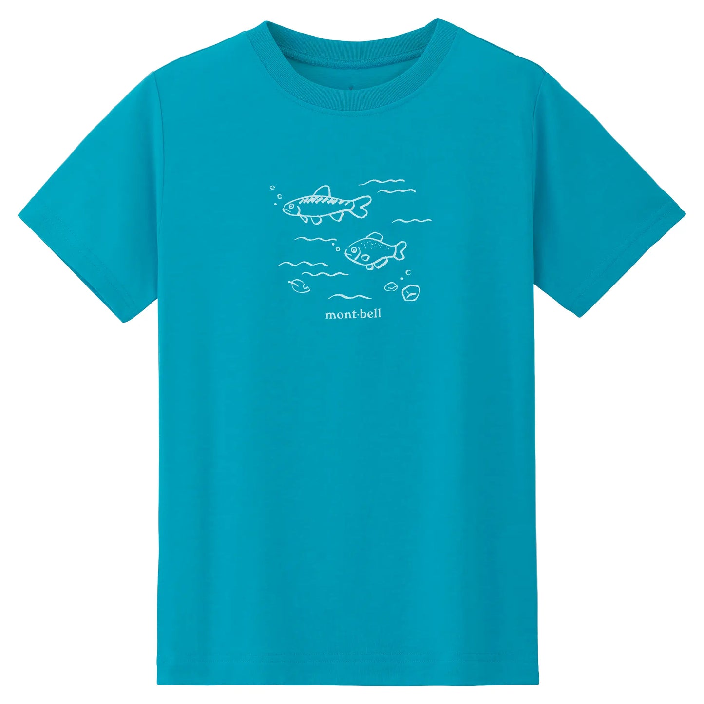 mont-bell: Cotton T Kid's Fish 130-160