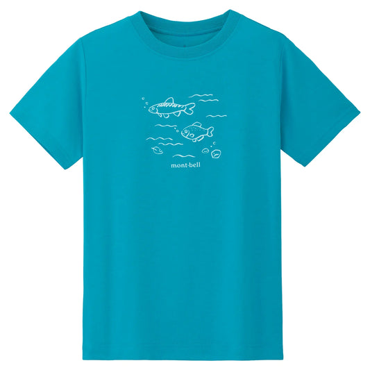 mont-bell: Cotton T Kid's Fish 130-160