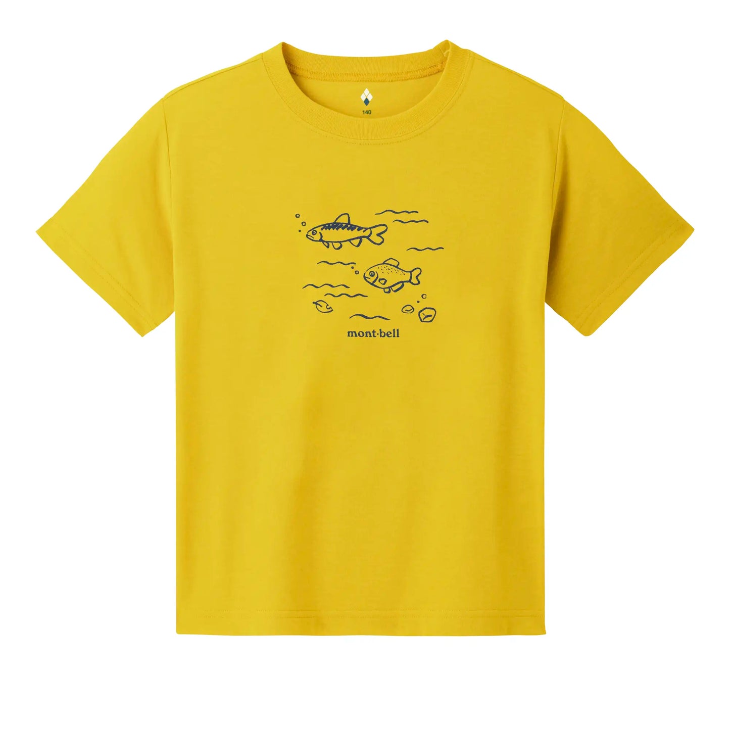 mont-bell: Cotton T Kid's Fish 100-120