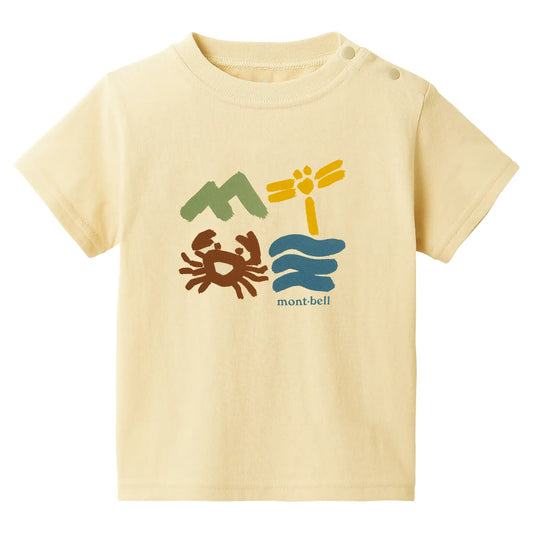 mont-bell: Cotton T Baby's Playing in Nature 80-90
