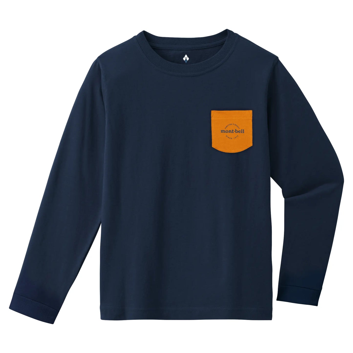 mont-bell: Cotton Long Sleeve Pocket T Kid's 140-160
