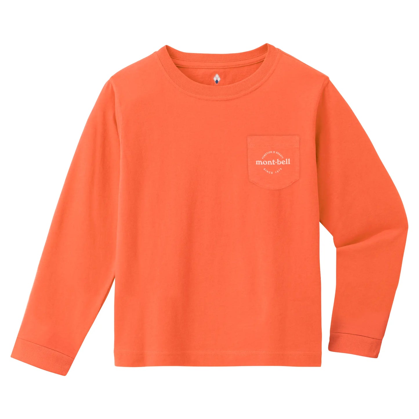 mont-bell: Cotton Long Sleeve Pocket T Kid's 100-130