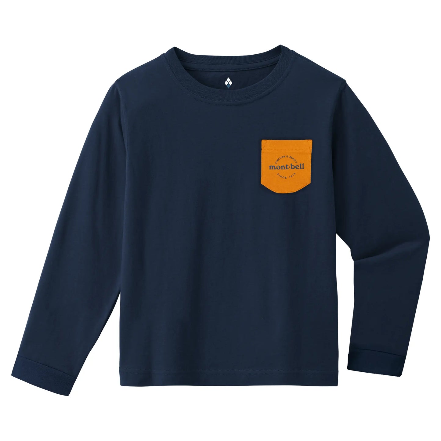 mont-bell: Cotton Long Sleeve Pocket T Kid's 100-130