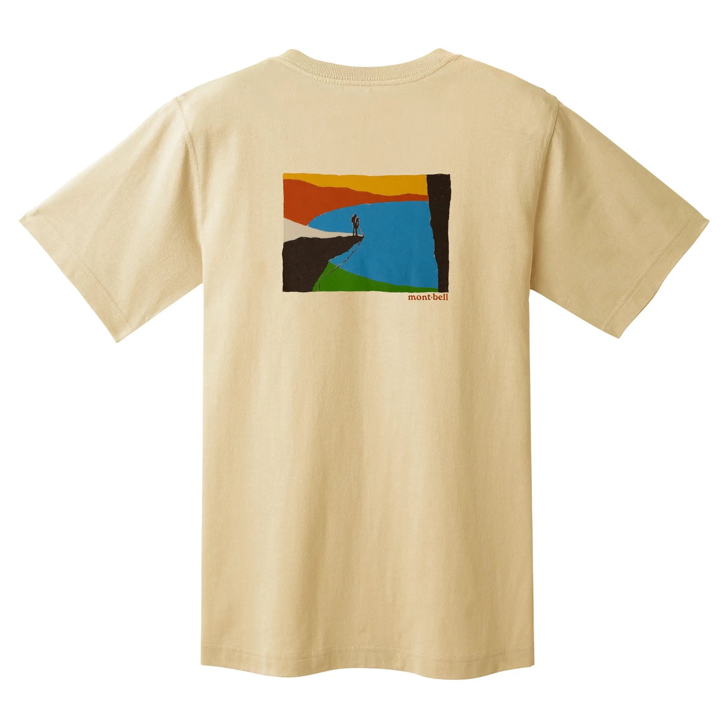 mont-bell: Pear Skin Cotton T Rock Edge