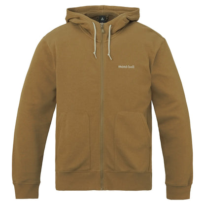 mont-bell: Cotton Lite Full-Zip Hooded Sweatshirt Men's