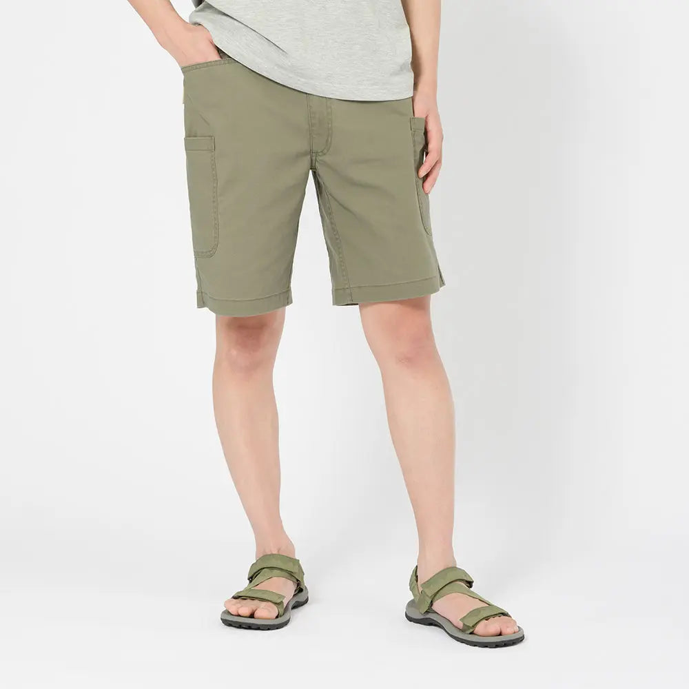 mont-bell: Washed Out Core Spun Cargo Shorts Men's