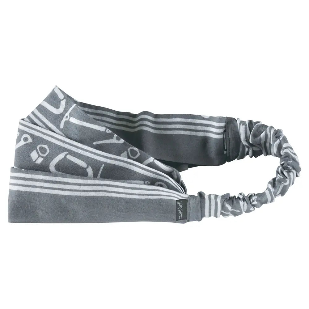 mont-bell: Tenugui Head Band Stripe Gear
