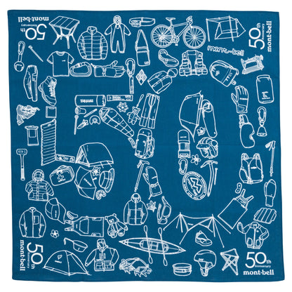 mont-bell: Bandana 50th