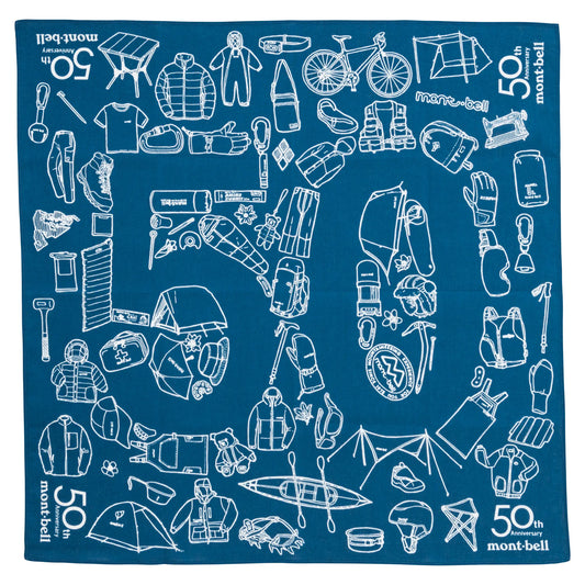 mont-bell: Bandana 50th