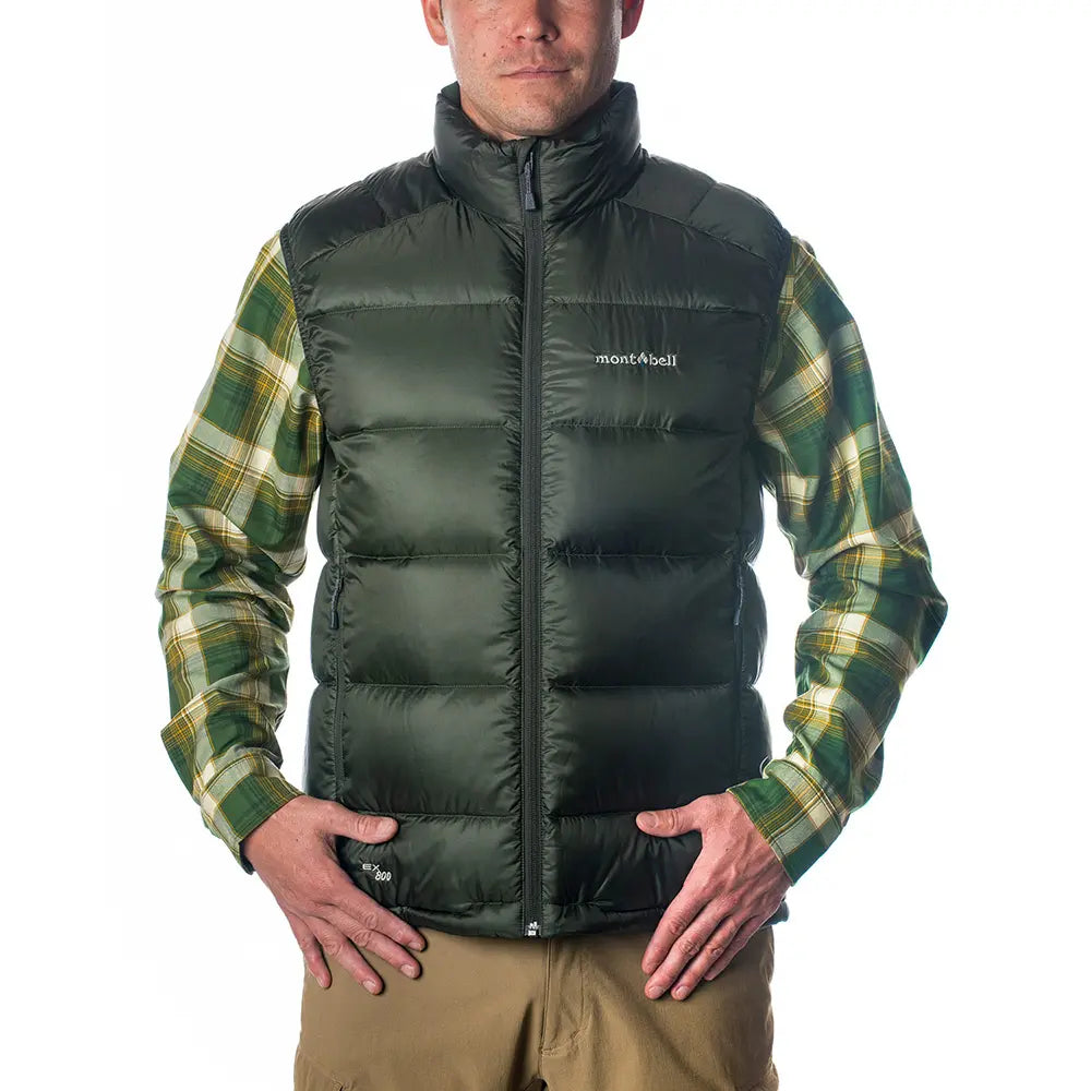 mont-bell: Alpine Light Down Vest Men's (US Size 美版尺寸)