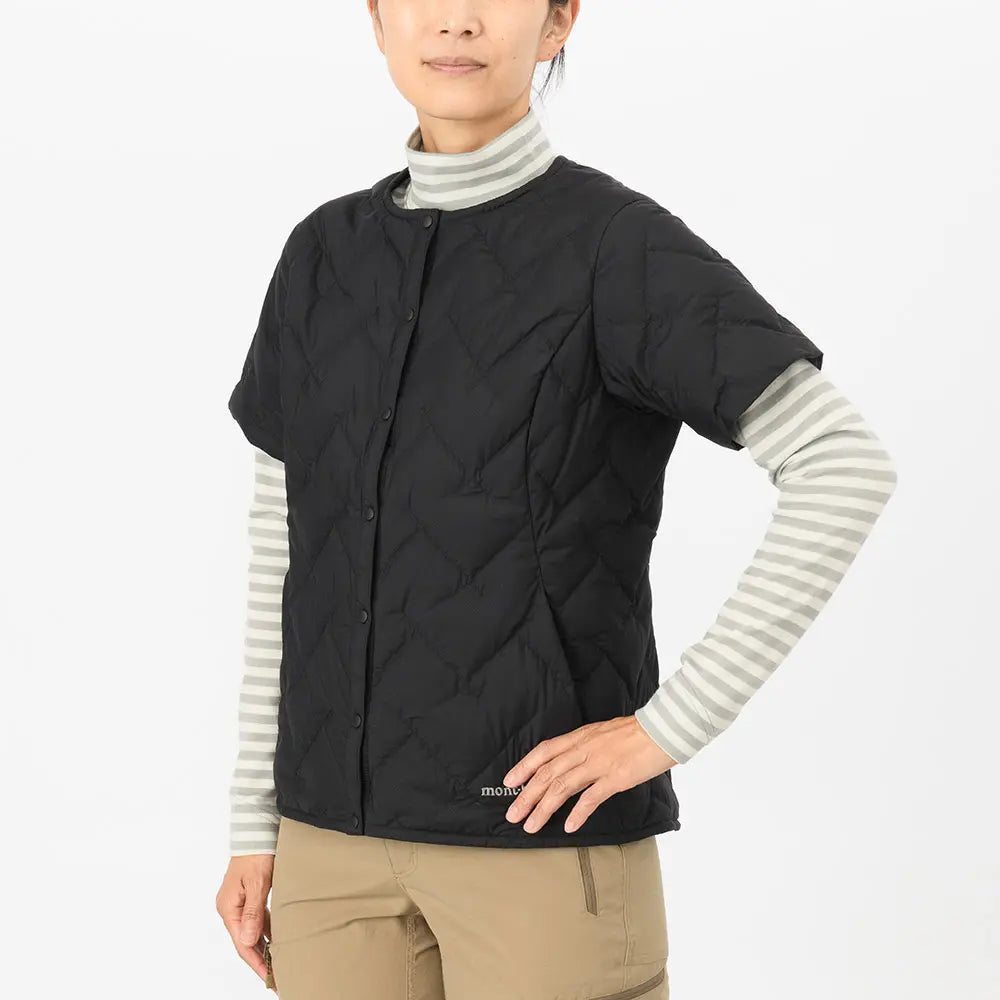 mont-bell: Superior Down Round Neck T Women's (US Size 美版尺寸)