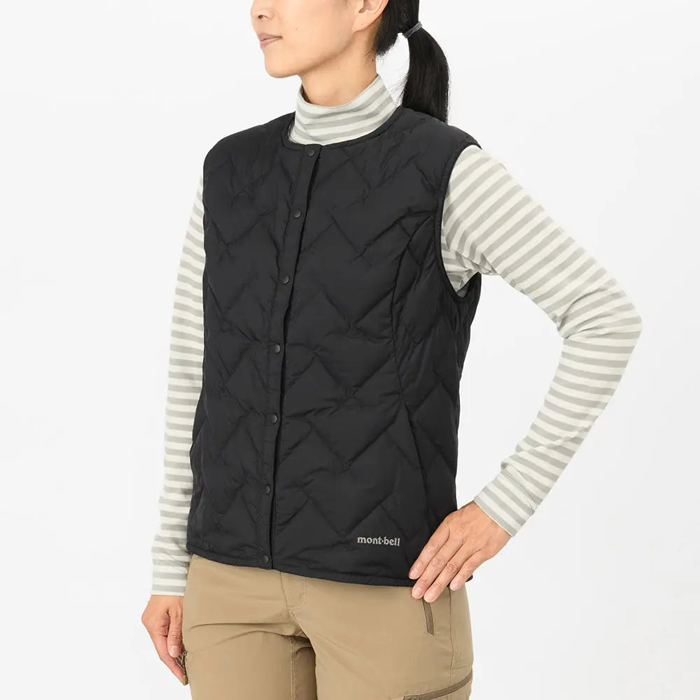 mont-bell: Superior Down Round Neck Vest Women's (US Size 美版尺寸)