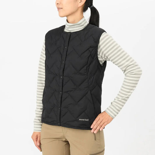 mont-bell: Superior Down Round Neck Vest Women's (US Size 美版尺寸)