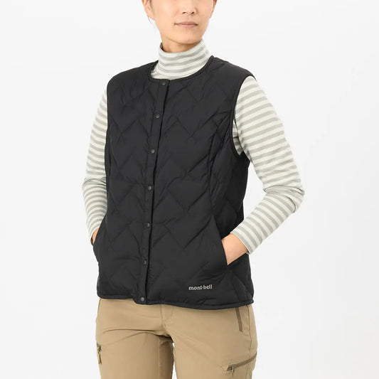 mont-bell: Superior Down Round Neck Vest Women's (US Size 美版尺寸)