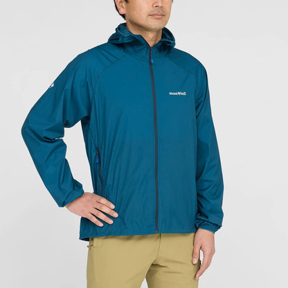mont-bell: U.L. Stretch Wind Hooded Jacket Men's (US Size 美版尺寸)