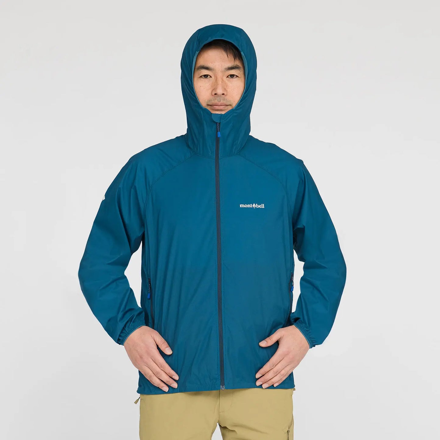 mont-bell: U.L. Stretch Wind Hooded Jacket Men's (US Size 美版尺寸)