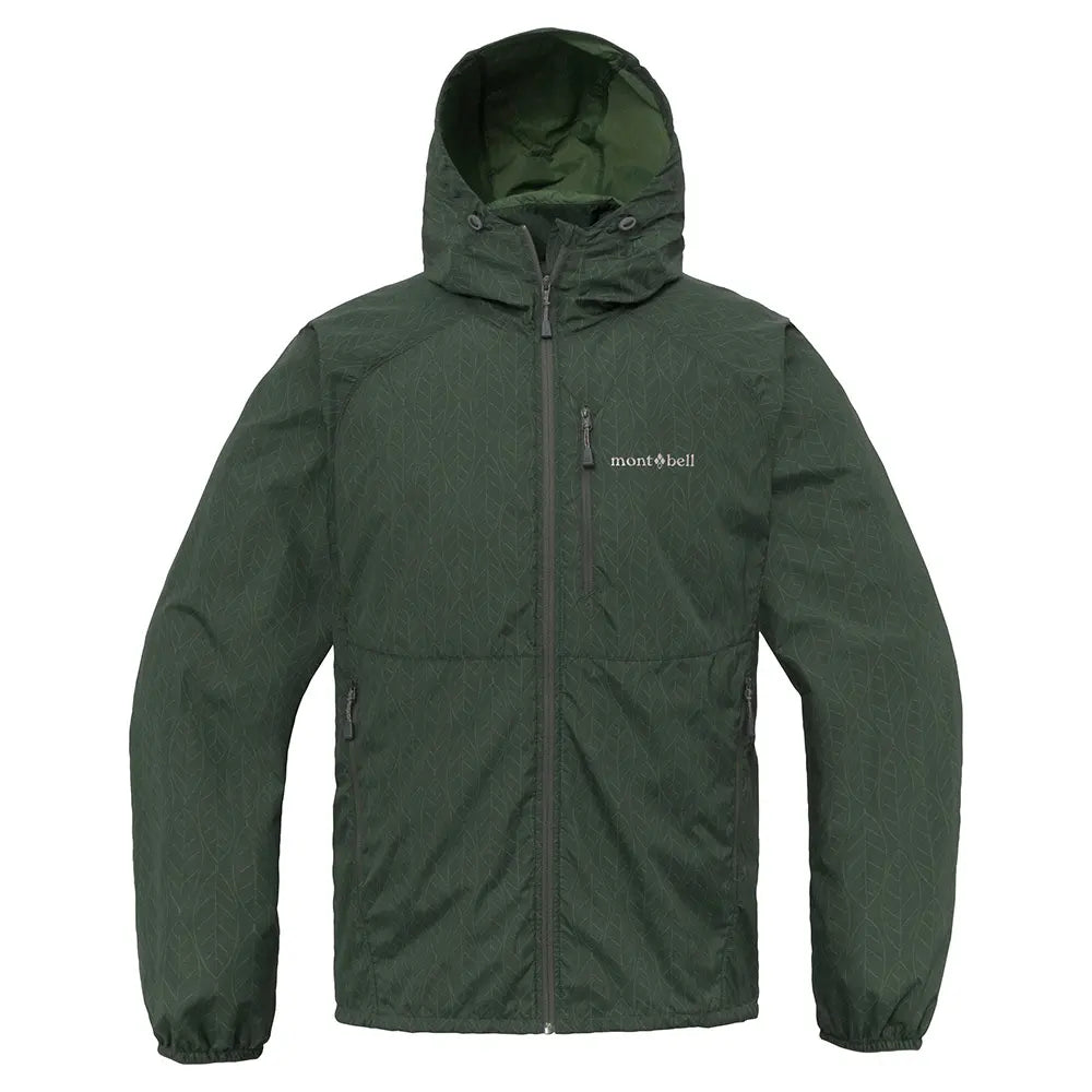 mont-bell: Wind Blast Print Hooded Jacket Men's (US Size 美版尺寸)