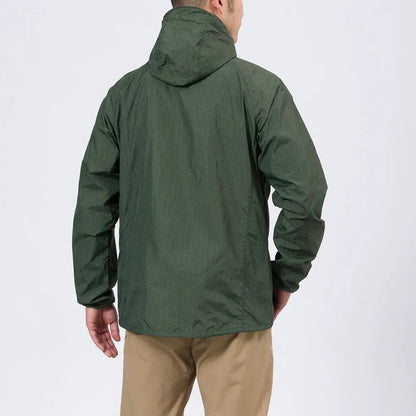 mont-bell: Wind Blast Print Hooded Jacket Men's (US Size 美版尺寸)