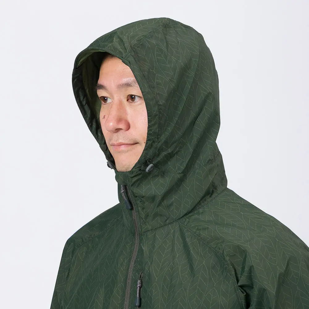 mont-bell: Wind Blast Print Hooded Jacket Men's (US Size 美版尺寸)
