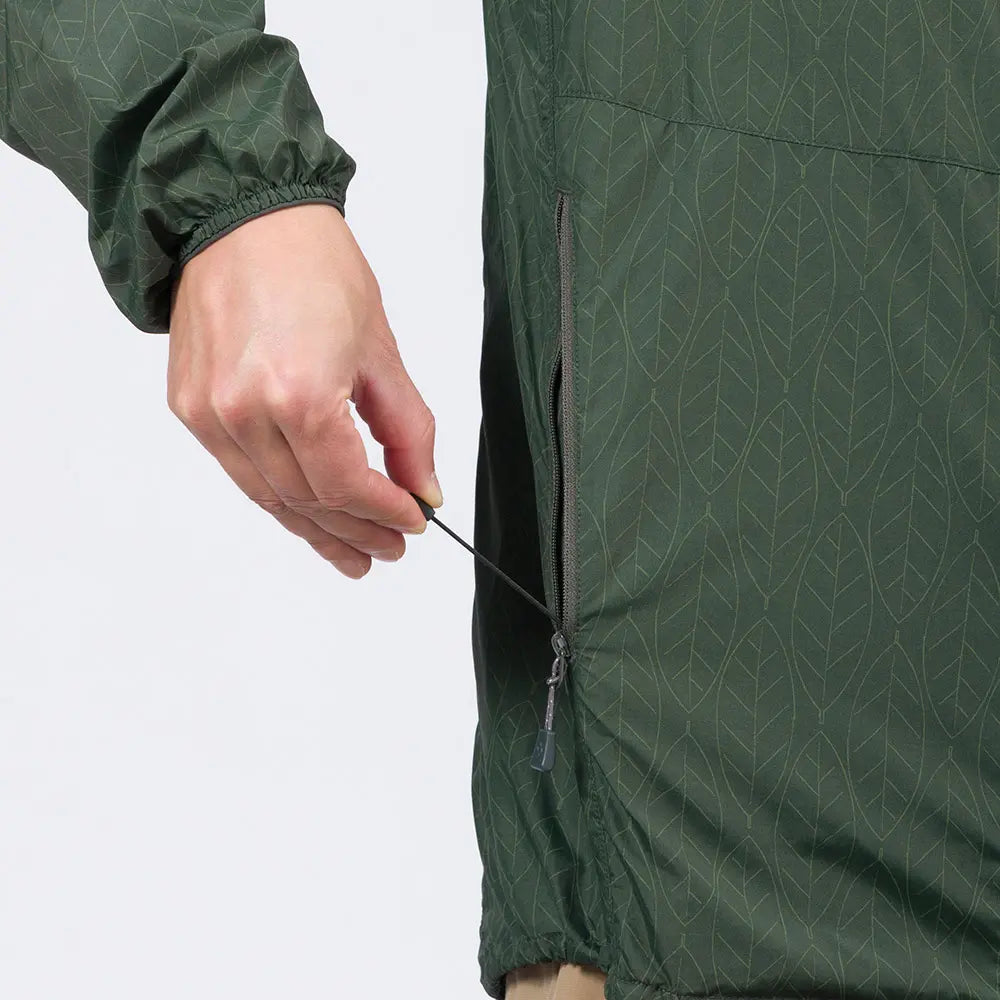 mont-bell: Wind Blast Print Hooded Jacket Men's (US Size 美版尺寸)