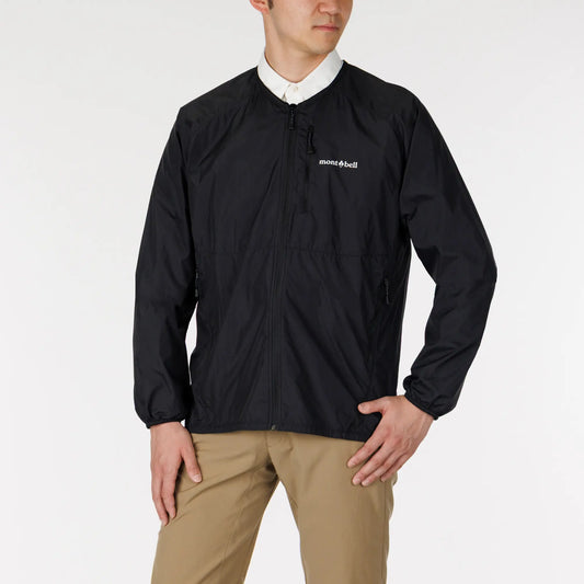 mont-bell: Wind Blast V-Neck Jacket Men's (US Size 美版尺寸)