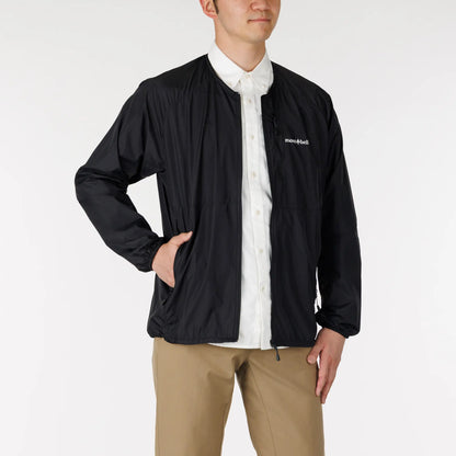 mont-bell: Wind Blast V-Neck Jacket Men's (US Size 美版尺寸)