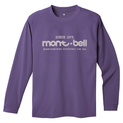 mont-bell: Wickron Long Sleeve T Logo 50th (US Size 美版尺寸)