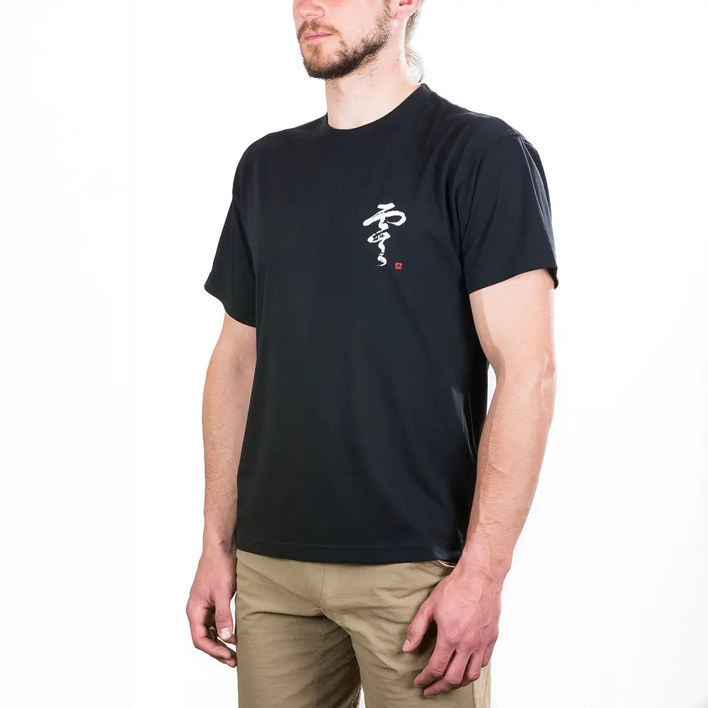 mont-bell: Wickron T Shirt Men's Calligraphy Zero (US Size 美版尺寸)
