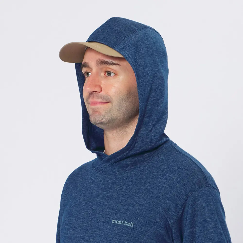 mont-bell: Merino Wool Plus Light Hoodie Men's (US Size 美版尺寸)