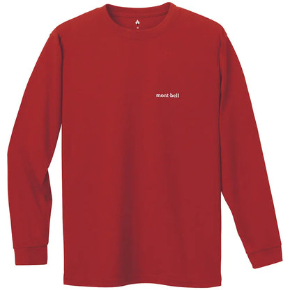 mont-bell: Wickron Long Sleeve T Men's (US Size 美版尺寸)