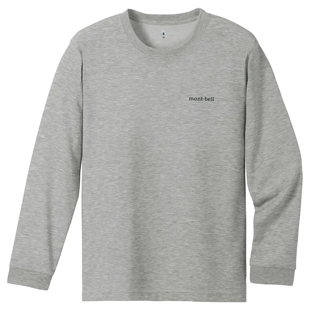 mont-bell: Wickron Long Sleeve T Men's (US Size 美版尺寸)