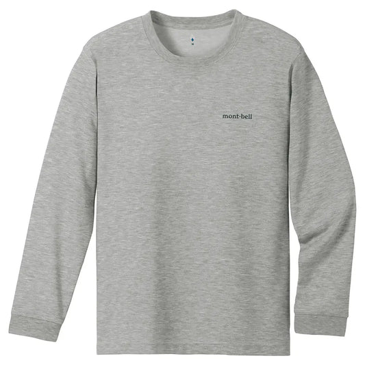 mont-bell: Wickron Long Sleeve T Men's (US Size 美版尺寸)