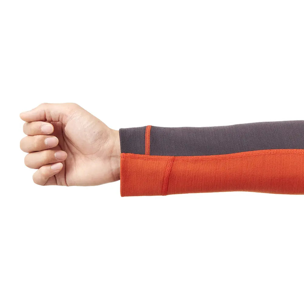 mont-bell: Merino Wool Plus Action Zip Neck Men's (US Size 美版尺寸)